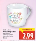 Muttertagstasse von Geda Labels im aktuellen E center Prospekt