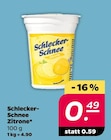 Zitrone Angebote von Schlecker-Schnee bei Netto mit dem Scottie Dresden für 0,49 €