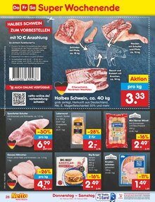 Spanferkel im Netto Marken-Discount Prospekt "Aktuelle Angebote" mit 54 Seiten (Bonn)