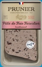 Pâté de Foie Forestier Recette Traditionnelle - Prunier en promo chez Intermarché Super Montpellier à 0,76 €