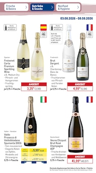 Freixenet-Sekt im aktuellen METRO Prospekt (Bremen) Freixenet-Sekt im METRO Prospekt "Wochenangebote Getränke & Snacks" mit 50 Seiten (Bremen)