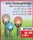 Solar-Glaskugellampe Angebote bei Zimmermann Aurich für 2,99 €