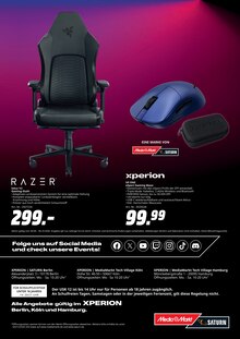 Bürostuhl im aktuellen MediaMarkt Saturn Prospekt (Köln) Bürostuhl im MediaMarkt Saturn Prospekt "xperion DAS ZUHAUSE FÜR ECHTE GAMER & CREATOR" mit 11 Seiten (Köln)