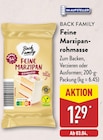 Aktuelles Feine Marzipan-rohmasse Angebot bei ALDI Nord in Chemnitz ab 1,29 €