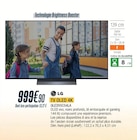 Tv oled 4k oled55c54la - LG en promo chez Proxi Confort Brive-la-Gaillarde à 999,90 €