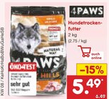 Hundetrockenfutter Angebote von 4PAWS bei Netto Marken-Discount Schwerin für 5,49 €
