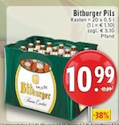 Pils Angebote von Bitburger bei E center Solingen für 10,99 €