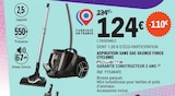 Promo Aspirateur sans sac silence force cyclonic à 124,00 € dans le catalogue E.Leclerc à Bapaume