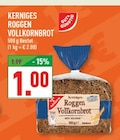 KERNIGES ROGGEN VOLLKORNBROT Angebote von GUT&GÜNSTIG bei Marktkauf Bochum für 1,00 €