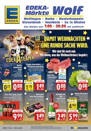 Aktueller EDEKA Supermarkt Prospekt für Ibbenbüren 15.12.2025 - 20.12.2025 EDEKA Prospekt für Ibbenbüren mit 28 Seiten