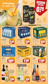 Wasser im REWE Prospekt in Schweinfurt Aktueller REWE Prospekt mit Wasser, "Dein Markt", Seite 21