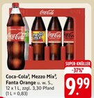 Coca-Cola oder Mezzo Mix oder Fanta Orange Angebote von Coca-Cola bei EDEKA Reutlingen für 9,99 €