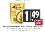 Hieber - Mildessa mildes Sauerkraut Angebot im Prospekt Mildessa mildes Sauerkraut bei Hieber im Prospekt "" für 1,49 €