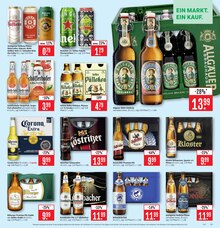 Bier im Marktkauf Prospekt "Aktuelle Angebote" mit 30 Seiten (Schorndorf)