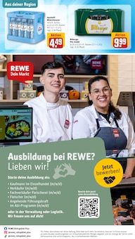 Bitburger im aktuellen REWE Prospekt (Wesel) Bitburger im REWE Prospekt "Dein Markt" mit 31 Seiten (Wesel)