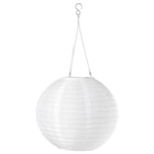 Solarhängeleuchte, LED für draußen/rund weiß bei IKEA im Prospekt "" für 9,99 €