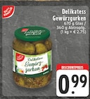 Delikatess Gewürzgurken im Angebot bei EDEKA in Aachen Delikatess Gewürzgurken Angebote von Gut & Günstig bei EDEKA Aachen für 0,99 €