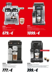 MediaMarkt Saturn Delonghi Kaffeevollautomat im Prospekt 