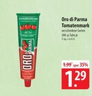 Tomatenmark Angebote von Oro di Parma bei famila Nordost Buchholz für 1,29 €