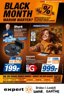 Fernseher im expert Prospekt "Top Angebote" mit 8 Seiten (Herne)