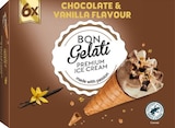 6 cônes chocolat & vanille en promo chez Lidl Poitiers à 1,69 €