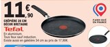 Crêpière 28 cm décor bretagne - TEFAL en promo chez E.Leclerc Toulon