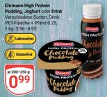 High Protein Pudding im Angebot bei GLOBUS in Gotha High Protein Pudding Angebote von Ehrmann bei GLOBUS Gotha für 0,99 €