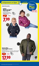 Prix et réduction Vêtements Garçon dans le prospectus Lidl en cours Offre Vêtements Garçon dans le catalogue Lidl du moment à la page 39