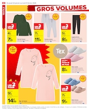 Pantalon Femme Angebote im Prospekt "GROS VOLUMES = PETITS PRIX" von Carrefour Pantalon Femme Angebote im Prospekt "GROS VOLUMES = PETITS PRIX" von Carrefour auf Seite 44