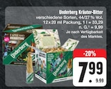 Underberg Kräuter-Bitter Angebote von Underberg bei E center Jena für 7,99 €