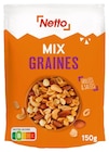 MIX GRAINES GRILLÉES & SALÉES - NETTO en promo à 1,55 € chez Netto MIX GRAINES GRILLÉES & SALÉES - NETTO dans le catalogue Netto