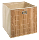 Boite de rangement bambou en promo chez Maxi Bazar Boite de rangement bambou dans le catalogue Maxi Bazar