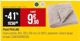 Promo Plaid PRALINE à 9,90 € dans le catalogue Bricorama à Voisins-le-Bretonneux