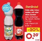 Cola im Angebot bei Netto Marken-Discount in Neuenhagen Cola Angebote von StarDrink bei Netto Marken-Discount Neuenhagen für 0,39 €