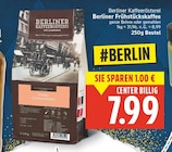 Berliner Frühstückskaffee von Berliner Kaffeerösterei für 7,99 € bei E center im Angebot Berliner Frühstückskaffee von Berliner Kaffeerösterei im aktuellen E center Prospekt