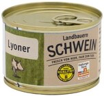 Landbauern Schwein Wurstkonserven Angebote von Landbauern Schwein bei REWE Bruchsal für 2,59 €