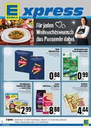 E xpress Prospekt für Pocking mit 4 Seiten E xpress Prospekt für Pocking: "Bodenständige Angebote & himmlische Auswahl", 4 Seiten, 10.12.2023 - 16.12.2023