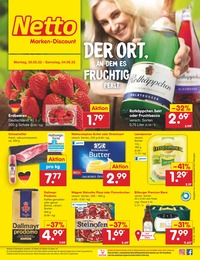 Netto Marken-Discount Prospekt für Waldfeucht mit 45 Seiten Netto Marken-Discount Prospekt für Waldfeucht: DER ORT, AN DEM ES FRUCHTIG PERLT., 45 Seiten, 30.05.2022 - 04.06.2022