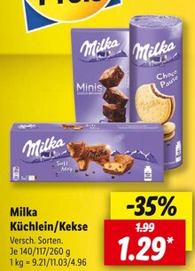 Dessert von Milka im aktuellen Lidl Prospekt für 1.29€