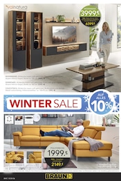 Aktueller BRAUN Möbel-Center Prospekt mit Couchtisch, "WINTER SALE", Seite 6