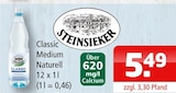 Classic Medium Naturell bei Getränke Oase im Prospekt "" für 5,49 €