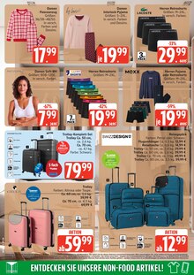 Reisetasche im aktuellen E center Prospekt (Rostock) Reisetasche im E center Prospekt "Top Angebote" mit 36 Seiten (Rostock)