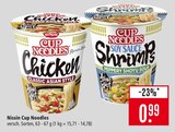 Cup Noodles Chicken Classic Asian Style Angebote von Nissin bei Marktkauf Nürtingen für 0,99 €