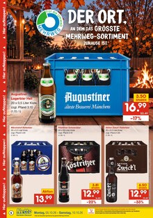 Bier im Netto Marken-Discount Prospekt "DER ORT, AN DEM DU IMMER AUSGEZEICHNETE PREISE FINDEST." mit 6 Seiten (Lahr (Schwarzwald))