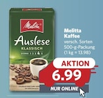 Aktuelle Melitta Angebote bei combi in Bielefeld Aktuelles Kaffee Auslese Klassisch Angebot bei combi in Bielefeld ab 6,99 €