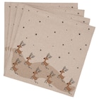 20 Servietten im weihnachtlichen Design von  im aktuellen Ernstings family Prospekt für 2,99 €