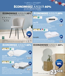 Prix et réduction Oreiller dans le prospectus Jysk en cours Offre Oreiller dans le catalogue Jysk du moment à la page 4