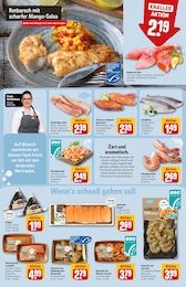 REWE Lachs im Prospekt 