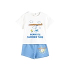Ensemble 2 pièces bébé - PEANUTS en promo à 9,99 € chez Carrefour Ensemble 2 pièces bébé - PEANUTS dans le catalogue Carrefour