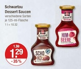 Himbeeren im V-Markt Prospekt Dessert Sauce Schoko von Schwartau im aktuellen V-Markt Prospekt für 1,29 €